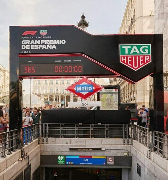 Tag Heuer becomes title sponsor of the 2026 Formula 1 Spanish Grand Prix