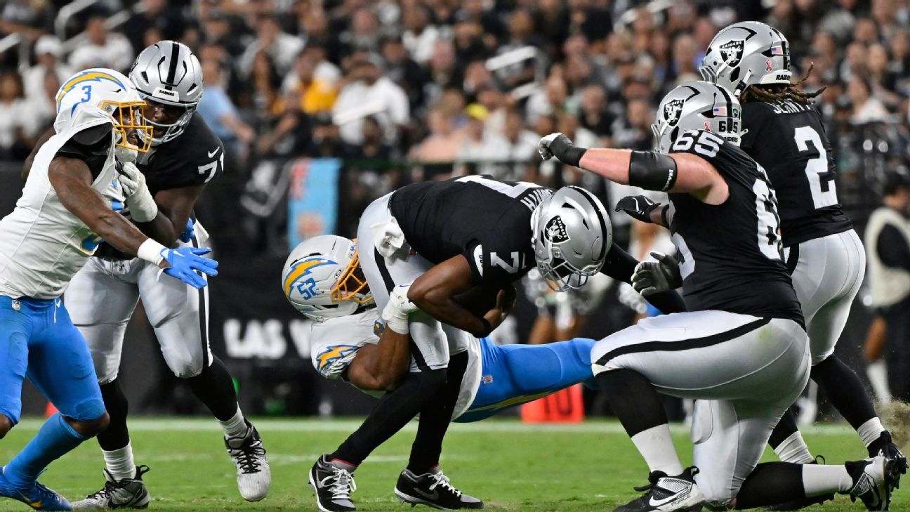 Takeaways from every NFL Week 2 game: More Baker magic, Khalil Mack hurt in Chargers win