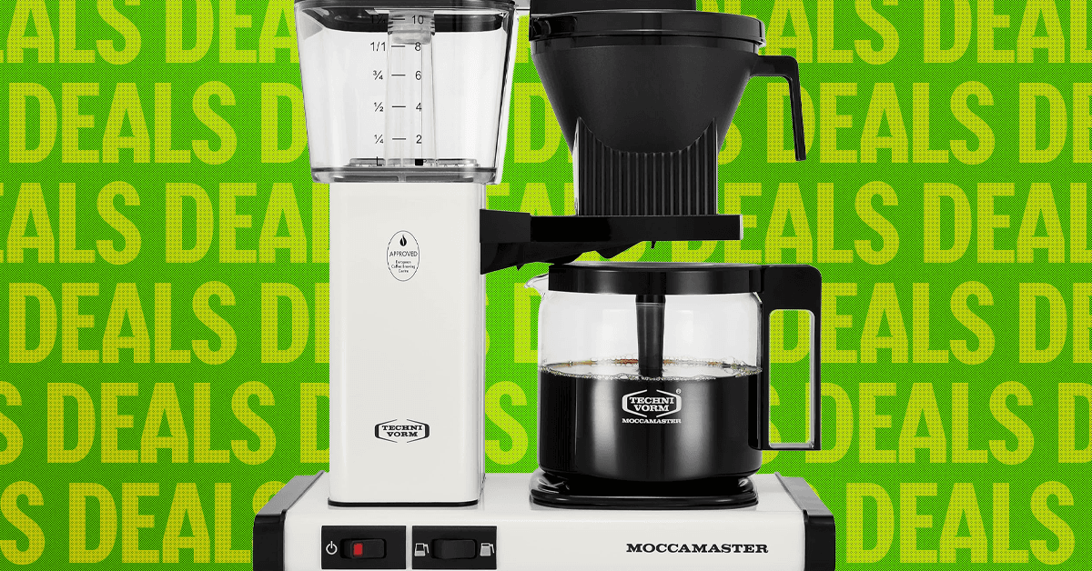 The Moccamaster Is Built for a Lifetime—and You Can Save Right Now The Moccamaster Is Built for a Lifetime—and You Can Save Right Now