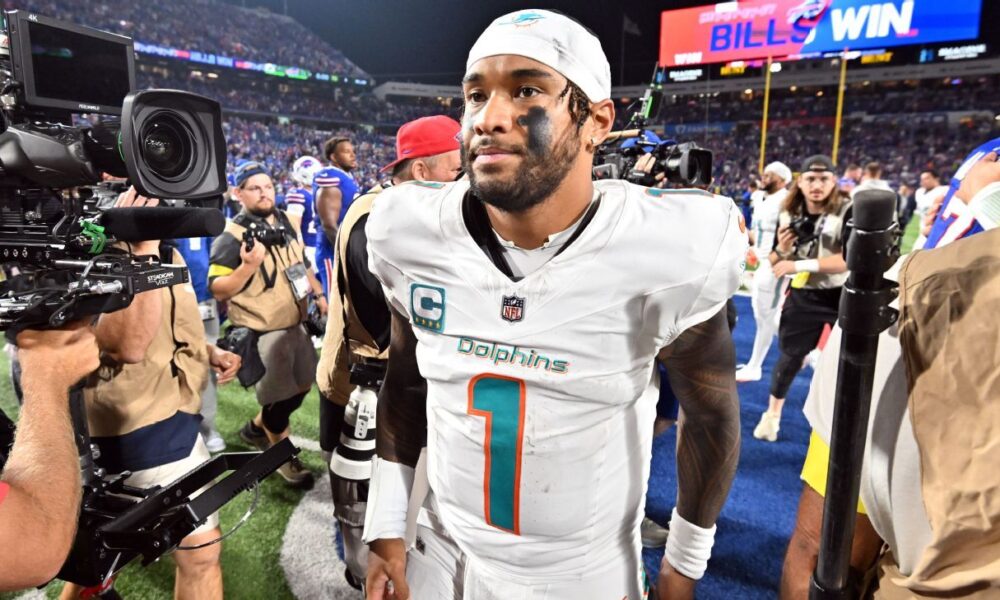Tua claps back at criticism from Cam, pundits
