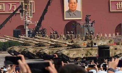 China projects military might showcasing advance weapons