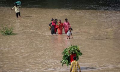 Heavy rain lashes northern India, Yamuna river breaches danger mark in Delhi