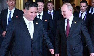 Kim pledges North Korea’s full support for Russia