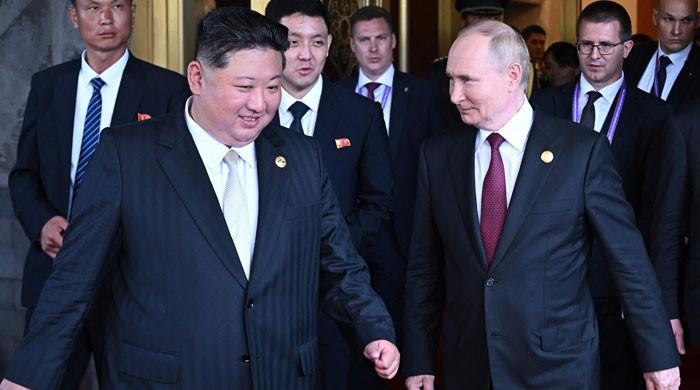 Kim pledges North Korea’s full support for Russia Kim pledges North Korea’s full support for Russia