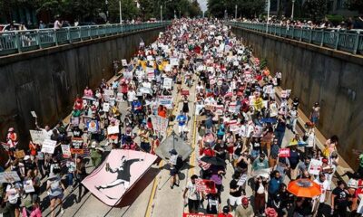 Washington DC residents protest against Trump’s troop deployment to the city