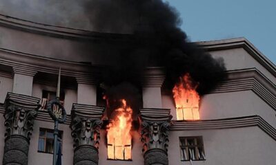 Russia hits seat of Ukraine govt in war’s biggest air attack Russia hits seat of Ukraine govt in war’s biggest air attack
