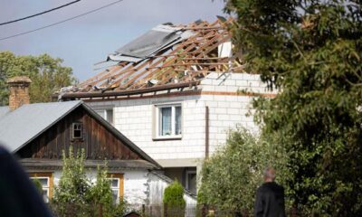 Poland downs drones in its airspace, becoming first Nato member to fire during Ukraine war Poland downs drones in its airspace, becoming first Nato member to fire during Ukraine war