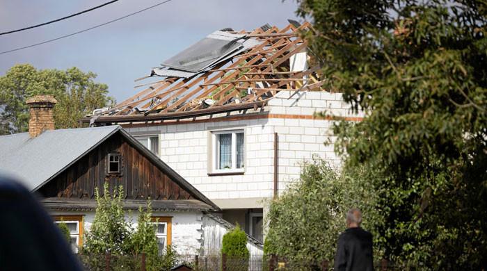 Poland downs drones in its airspace, becoming first Nato member to fire during Ukraine war Poland downs drones in its airspace, becoming first Nato member to fire during Ukraine war