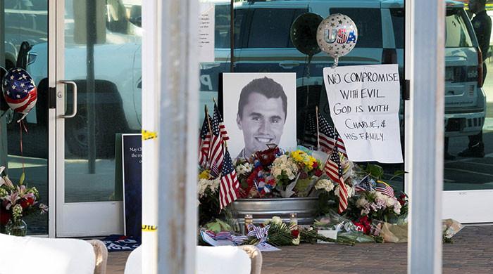 Conservative influencer Charlie Kirk shot dead, manhunt on for suspect underway Conservative influencer Charlie Kirk shot dead, manhunt on for suspect underway