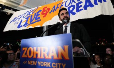 New York governor backs Zohran Mamdani for NYC mayoral role