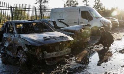 Russia hits Ukraine with barrage of drones, missiles, kills 3, Kyiv says