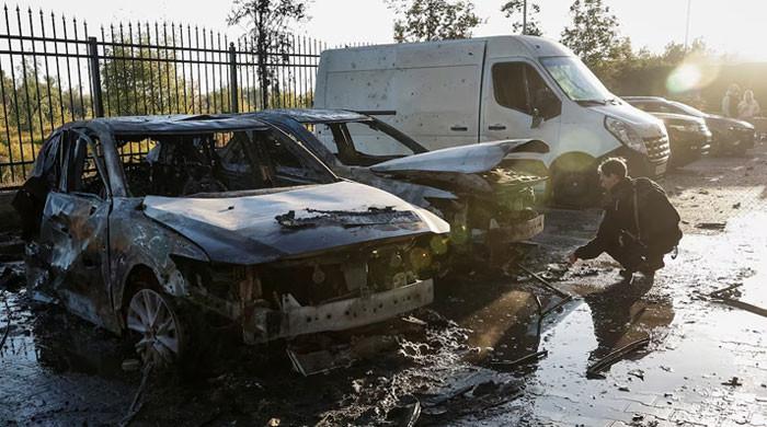 Russia hits Ukraine with barrage of drones, missiles, kills 3, Kyiv says Russia hits Ukraine with barrage of drones, missiles, kills 3, Kyiv says