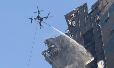 ‘Shaheen’ drones used to extinguish fire in Dubai