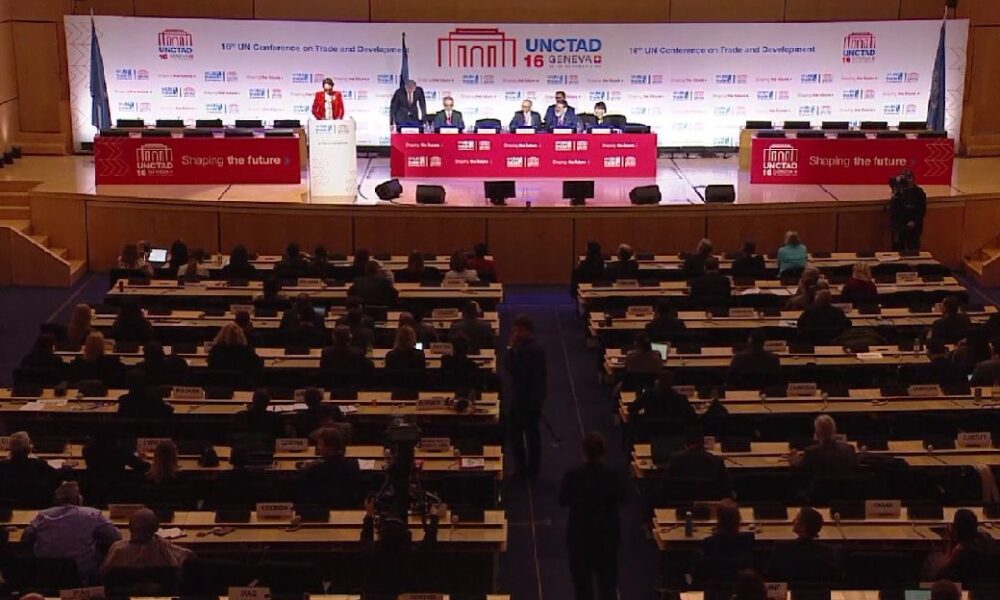 170 countries agree on The Geneva Consensus at 16th UNCTAD Conference