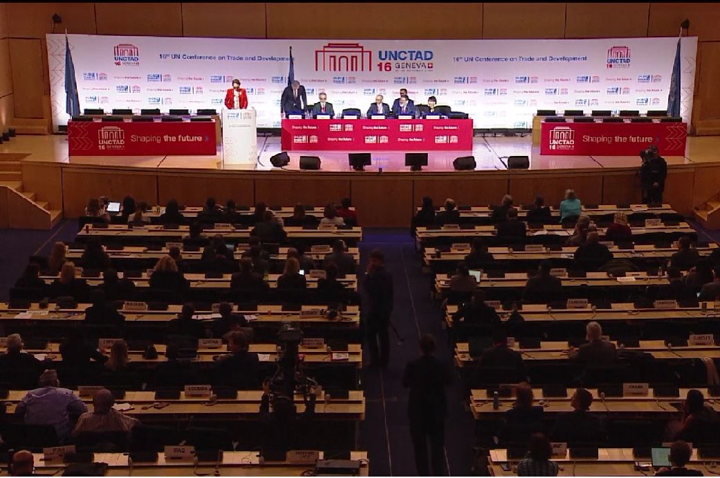 170 countries agree on The Geneva Consensus at 16th UNCTAD Conference 170 countries agree on The Geneva Consensus at 16th UNCTAD Conference
