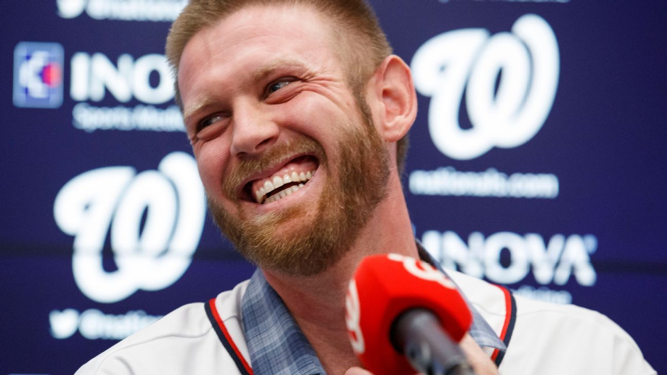 ’19 WS MVP Strasburg returns to SDSU, joins staff ’19 WS MVP Strasburg returns to SDSU, joins staff