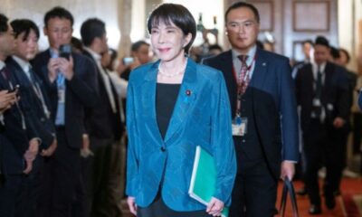 Japan appoints China hawk Takaichi as its first woman PM