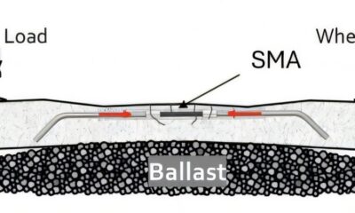 Alloys that ‘remember’ their shape can prevent railroad damage