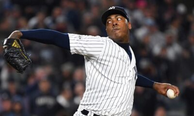 Aroldis Chapman says he’d ‘retire on the spot’ if ever traded back to Yankees