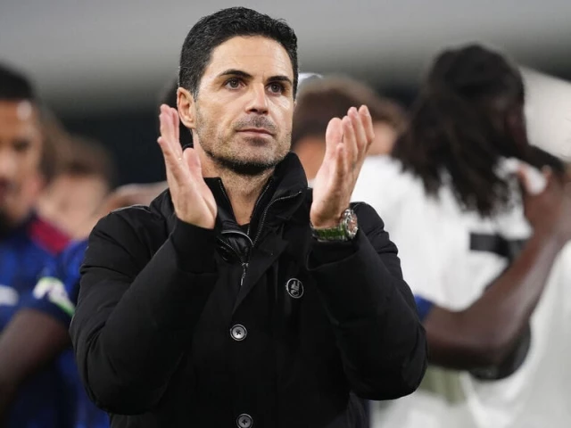 Arteta encouraged as leaders Arsenal end Fulham jinx | The Express Tribune Arteta encouraged as leaders Arsenal end Fulham jinx | The Express Tribune