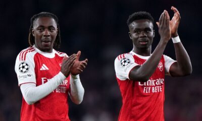 Arteta hails depth after resting Rice, Saka in win