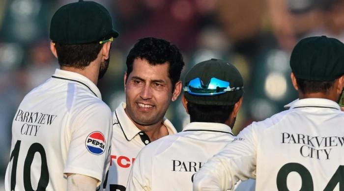 Asif Afridi creates history with five-for on debut in second South Africa Test Asif Afridi creates history with five-for on debut in second South Africa Test