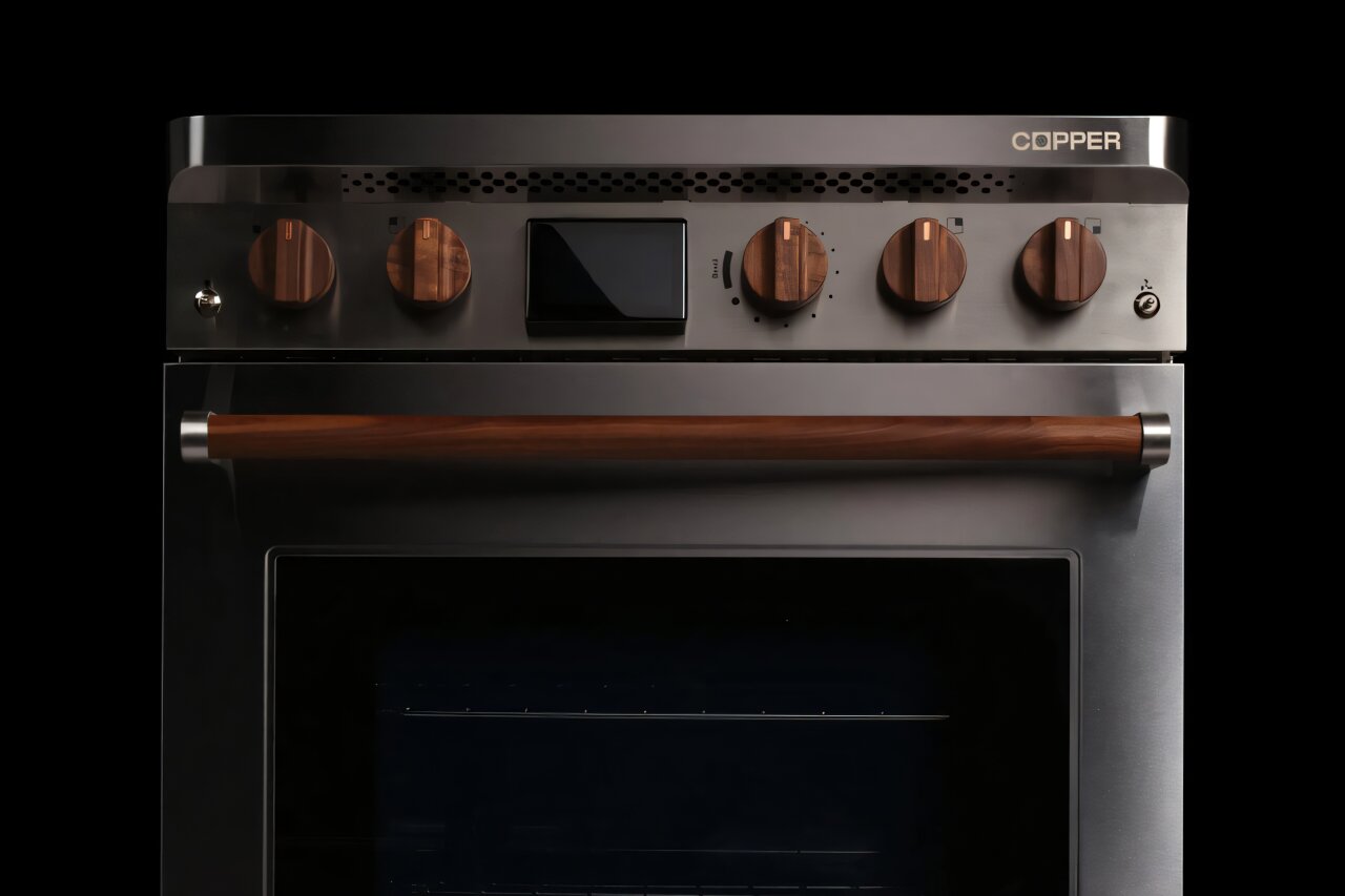 Battery-equipped kitchen stove makes it easy to switch from gas to electric