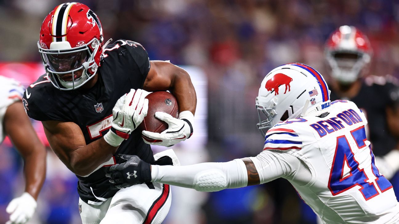 Bijan Robinson fuels Falcons in MNF win against Bills Bijan Robinson fuels Falcons in MNF win against Bills