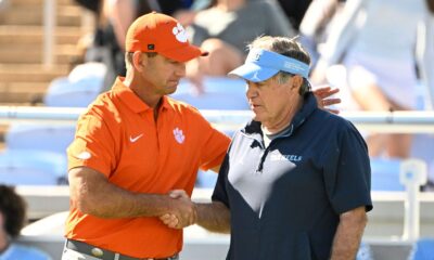 Bill Belichick gets ripped on social media after Clemson blows out UNC: ‘Complete dumpster fire’