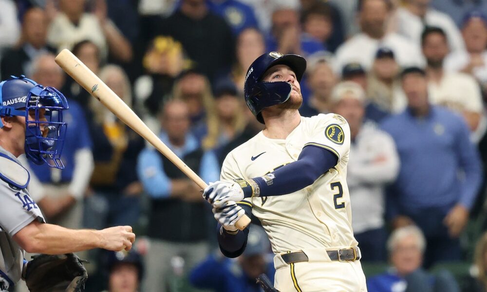 Brewers player ripped for avoiding hit-by-pitch that would have tied game: ‘All he had to do was stand there’