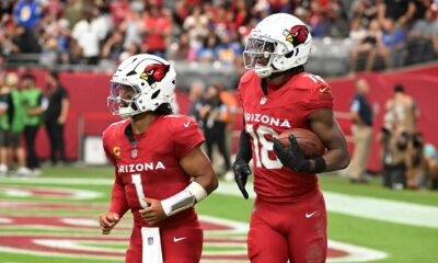 Cardinals legend Larry Fitzgerald has faith in Marvin Harrison Jr, Kyler Murray despite ‘tough’ division odds