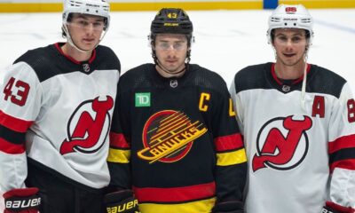 Devils D Hughes: I’d love to play with both bros