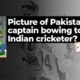 Fact-check: AI-generated image falsely shows Pakistan captain bowing to Indian cricketer