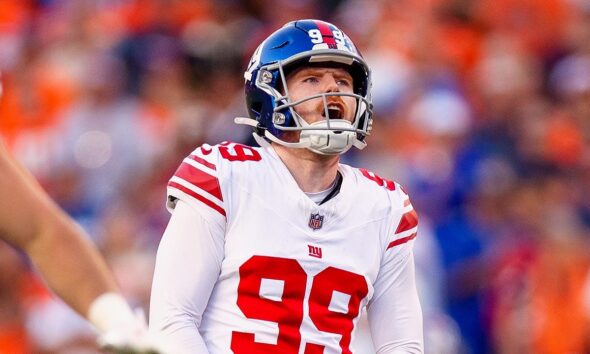 Giants release kicker Jude McAtamney after game-changing extra point miss with seconds left
