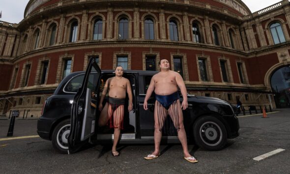 Grand Sumo Tournament comes to London for the second time outside Japan in the sport’s 1,500-year history
