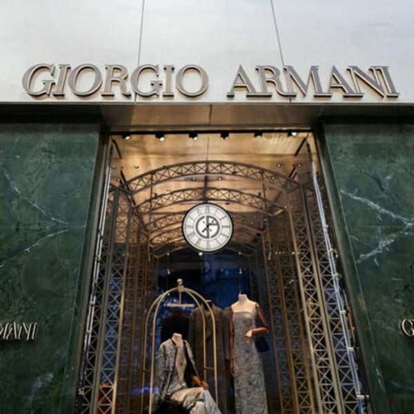 Italy rules out golden powers in future Armani stake sale