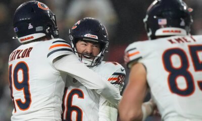 Jake Moody kicks game-winning field goal in first appearance with Bears