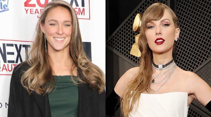 Kylie Kelce alludes to Taylor Swift song to hint at next guest on podcast Kylie Kelce alludes to Taylor Swift song to hint at next guest on podcast