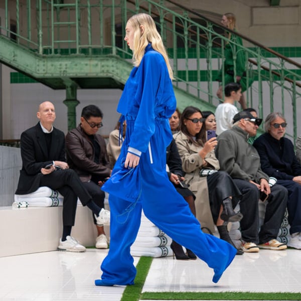 Lacoste: At Lycée Carnot, post-workout fashion Lacoste: At Lycée Carnot, post-workout fashion