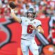 NFL Week 7 betting lines: Bucs-Lions and Commanders-Cowboys have highest totals