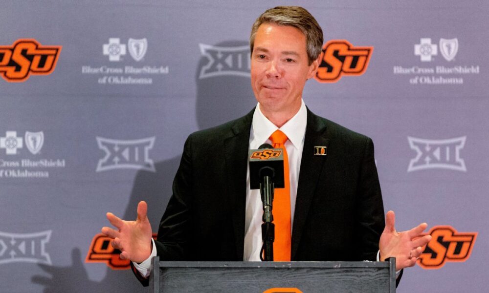 OK State approves 4-year deal for AD Weiberg