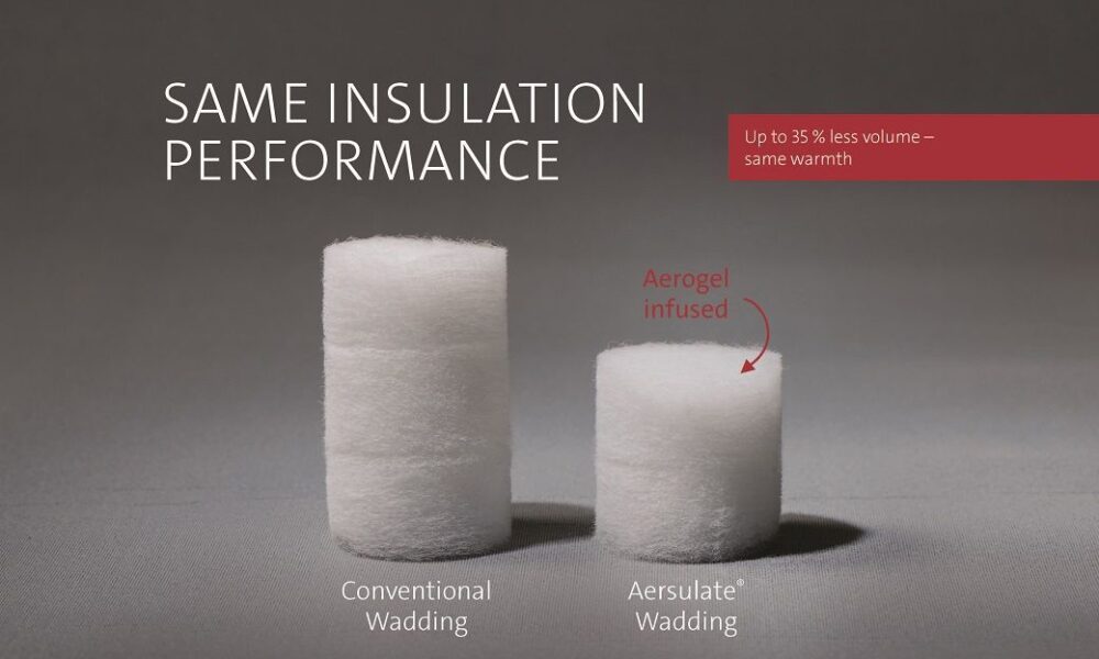 Outlast to exhibit aerogel-based Aersulate Wadding at Performance Days