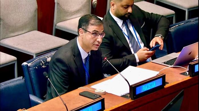 Pakistan denounces India’s ‘recycled lies’ on Kashmir, calls out rights abuses at UN forum Pakistan denounces India’s ‘recycled lies’ on Kashmir, calls out rights abuses at UN forum