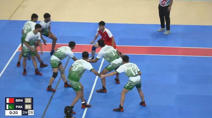 Pakistan off to flying start with twin Kabaddi wins at Asian Youth Games Pakistan off to flying start with twin Kabaddi wins at Asian Youth Games
