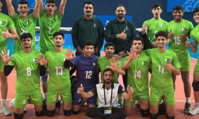 Pakistan storms into Asian Youth Games volleyball semifinals | The Express Tribune Pakistan storms into Asian Youth Games volleyball semifinals | The Express Tribune