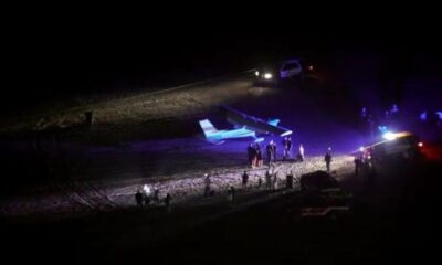 Pilot makes emergency landing on Huntington beach after engine failure