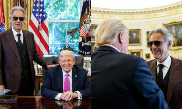 President Trump treated to private musical performance at White House