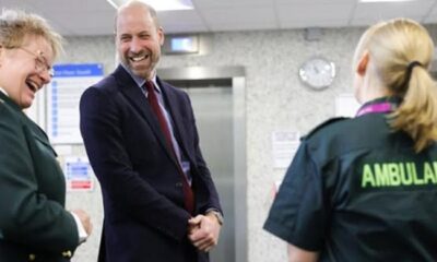 Prince William marks 60 years of London Ambulance Service