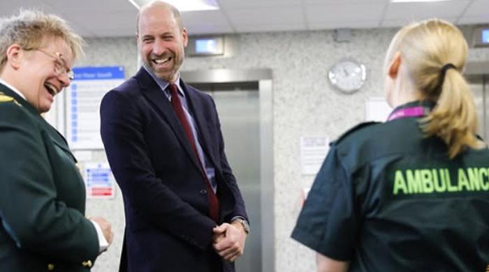 Prince William marks 60 years of London Ambulance Service Prince William marks 60 years of London Ambulance Service