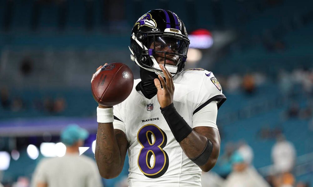 Ravens’ Lamar Jackson lights up Dolphins with 4 TDs in dominant return from injury